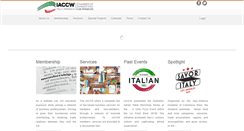 Desktop Screenshot of iaccw.net